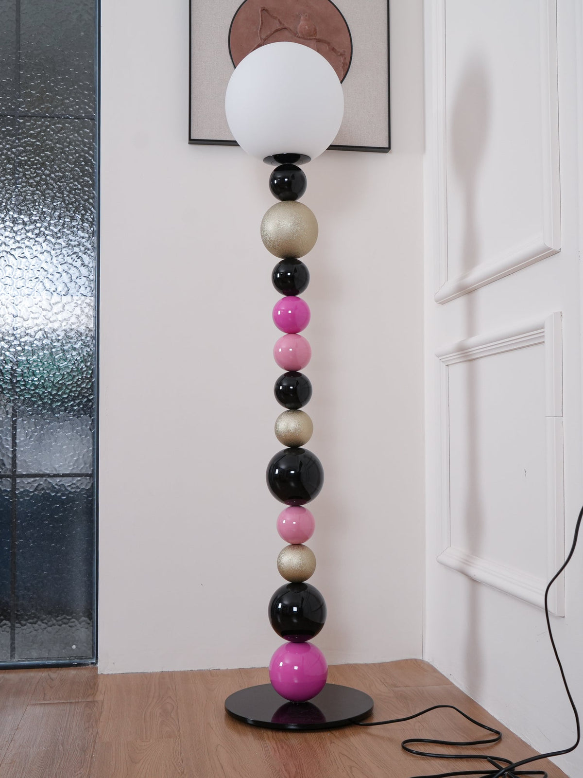 Beads-golvlampa