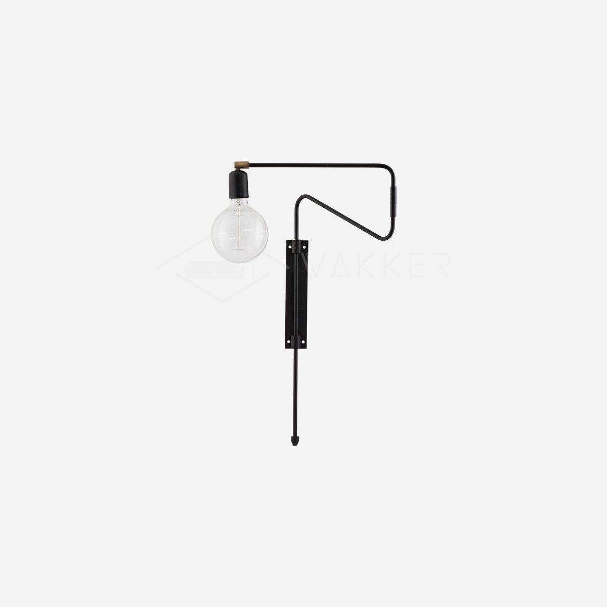 Candeeiro de parede oscilante moderno minimalista Elsoreth