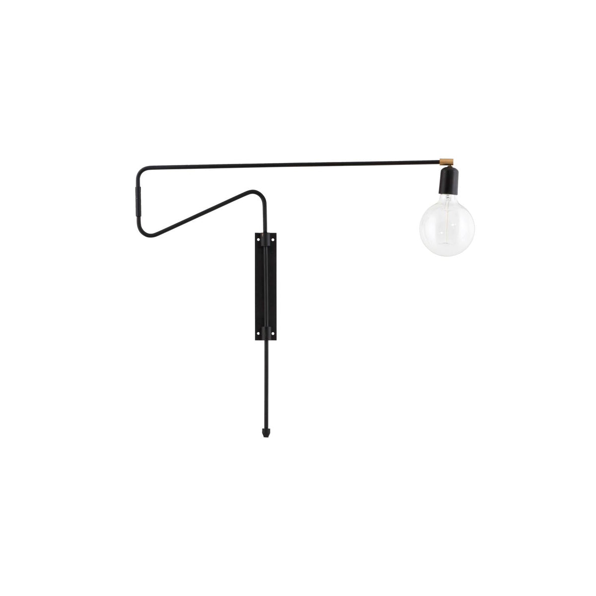 Candeeiro de parede oscilante moderno minimalista Elsoreth