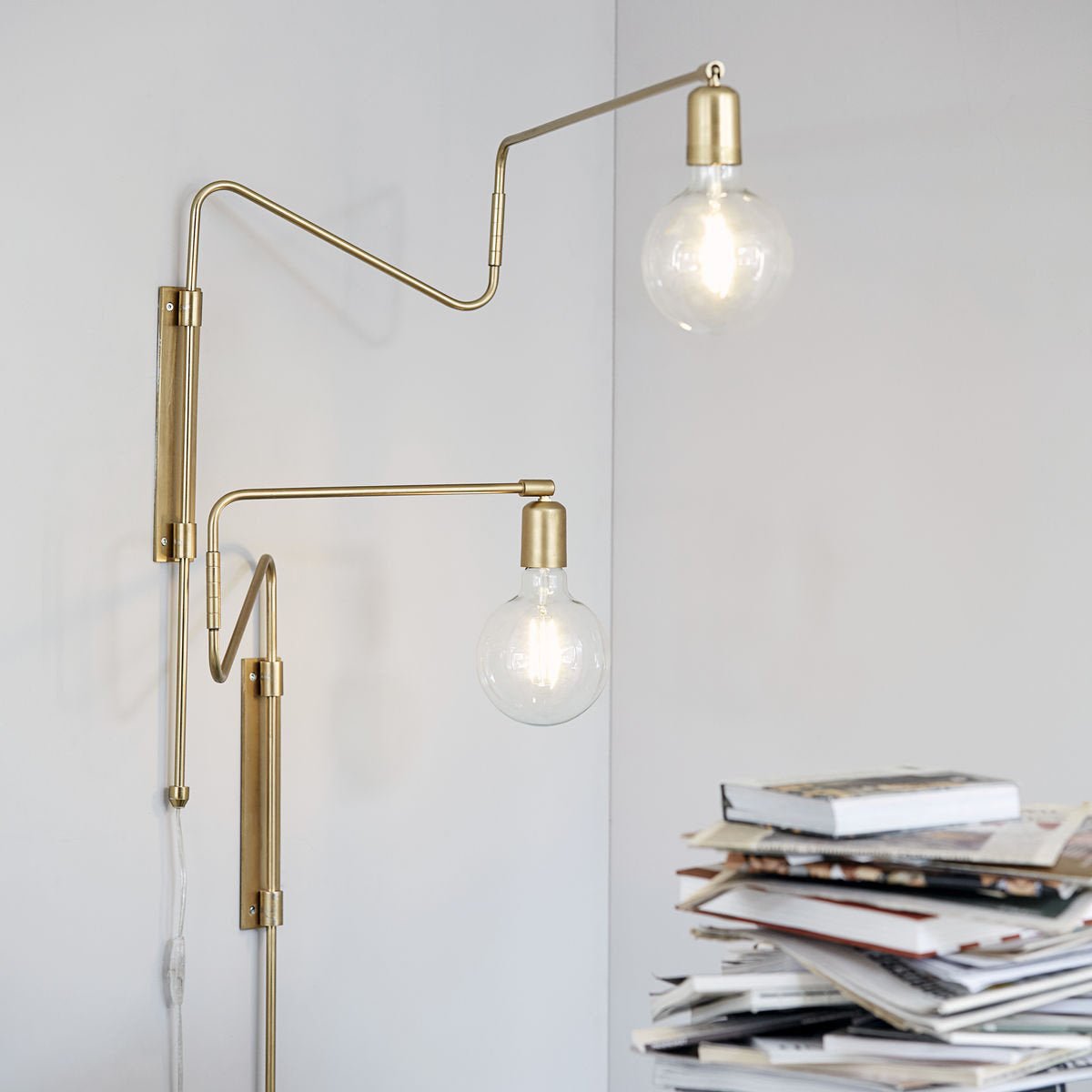 Candeeiro de parede oscilante moderno minimalista Elsoreth