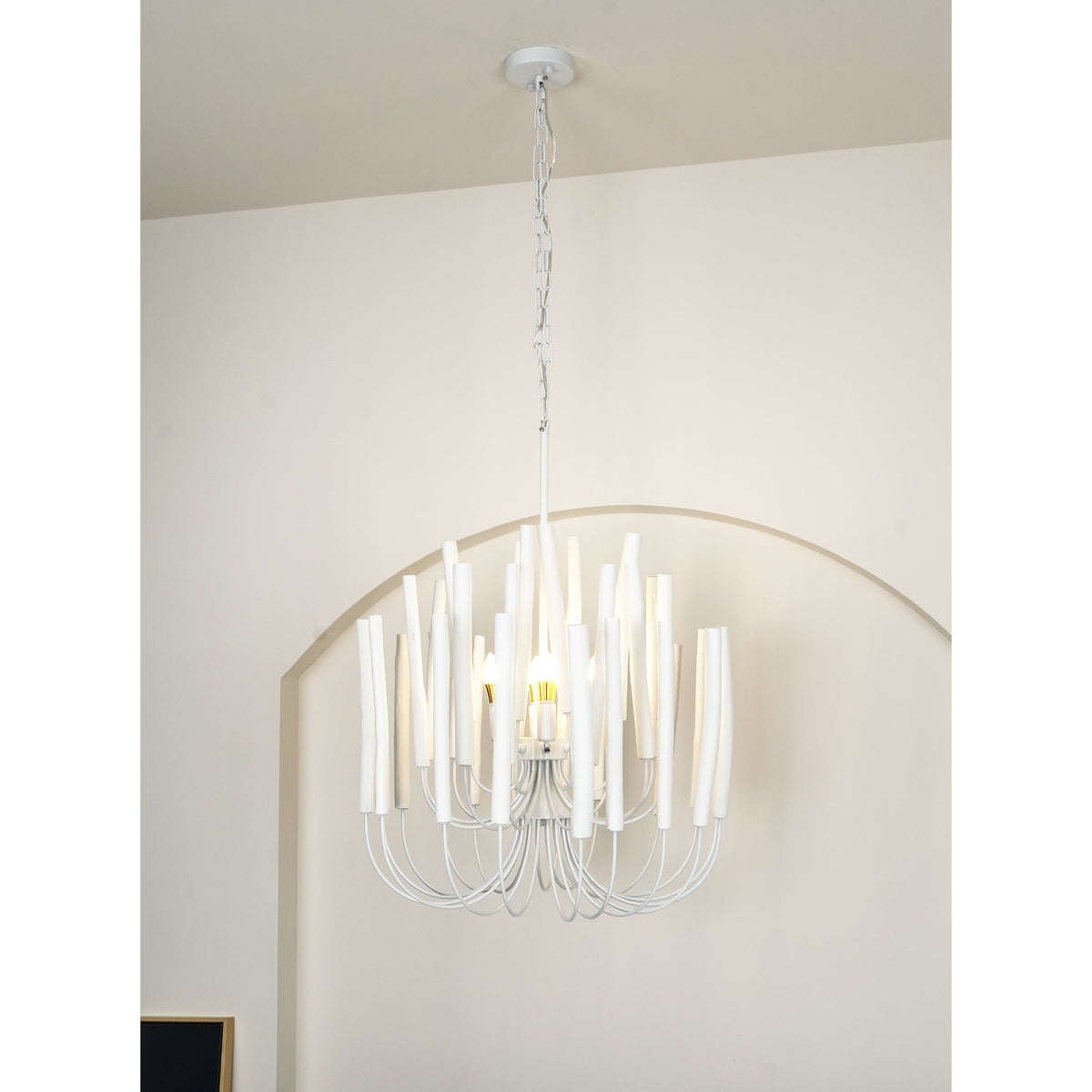 Candeeiro de teto de madeira de luxo pós-moderno Xantir
