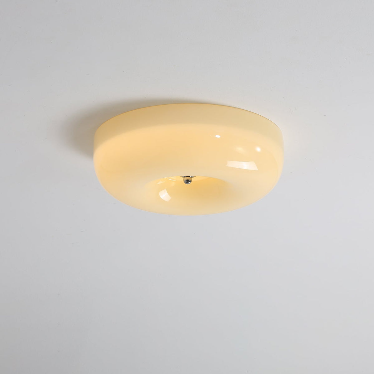 Cam Modern Minimalist Swirl Glass Ceiling Lamp