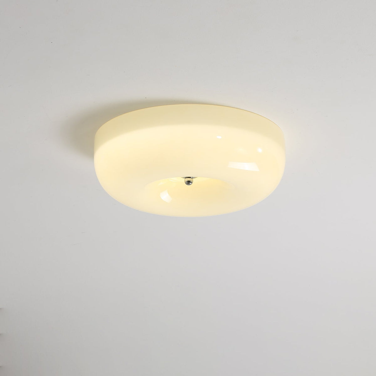 Cam Modern Minimalist Swirl Glass Ceiling Lamp