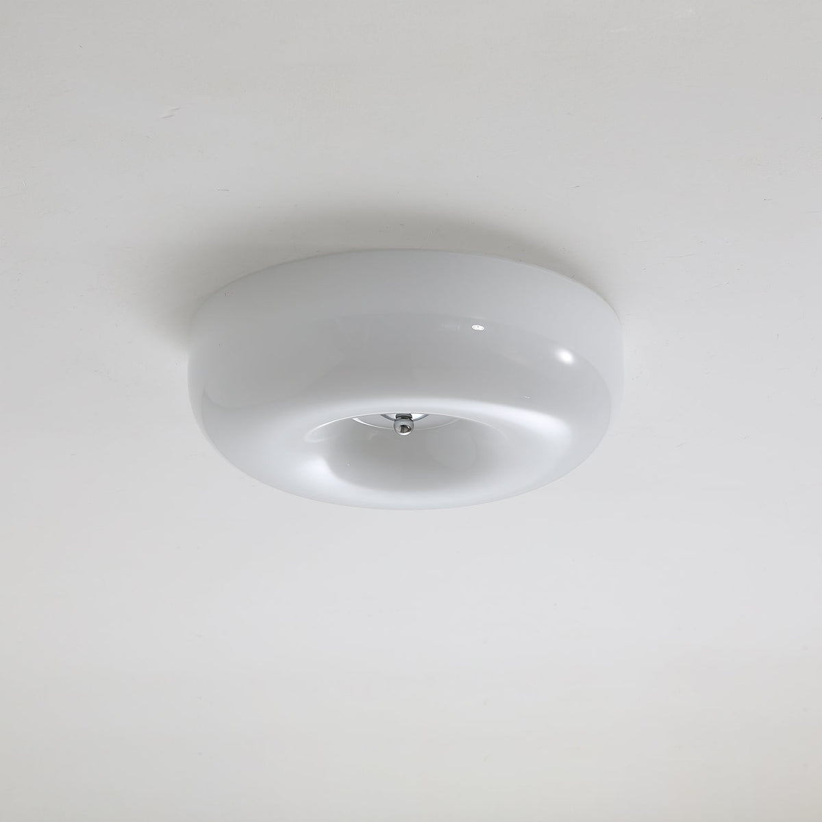 Cam Modern Minimalist Swirl Glass Ceiling Lamp