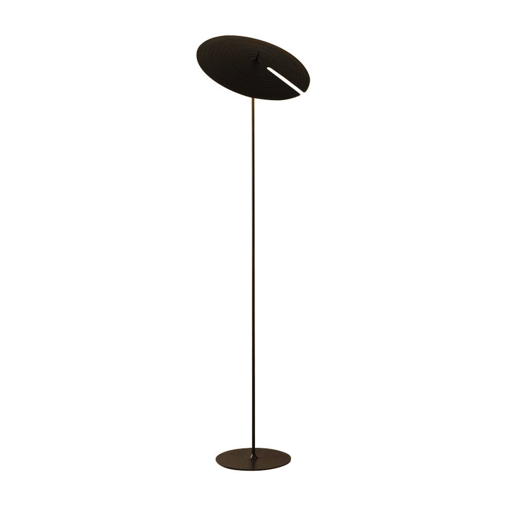 Spira moderne gulvlampe i aluminium