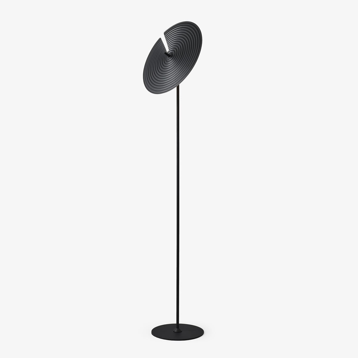 Spira moderne gulvlampe i aluminium