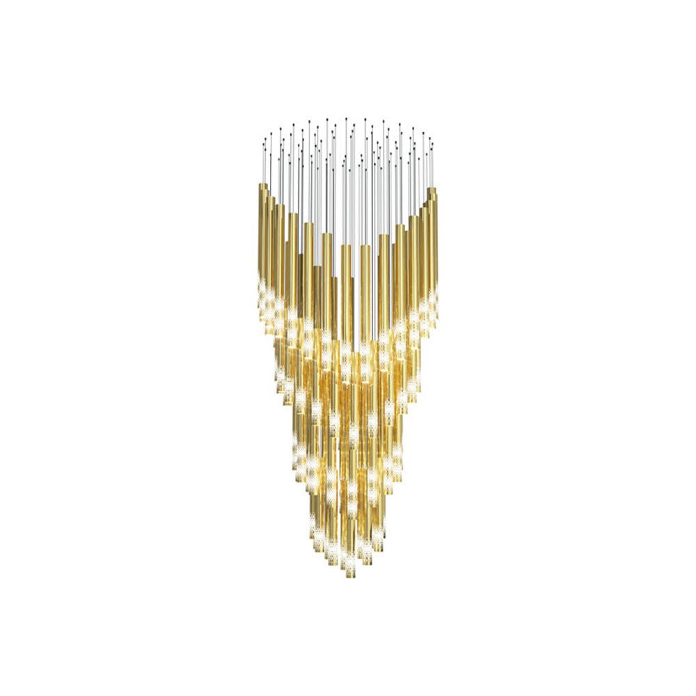 Candelabro em cascata orquestral Rivinian