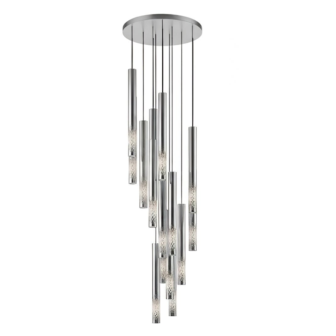 Candelabro em cascata orquestral Rivinian