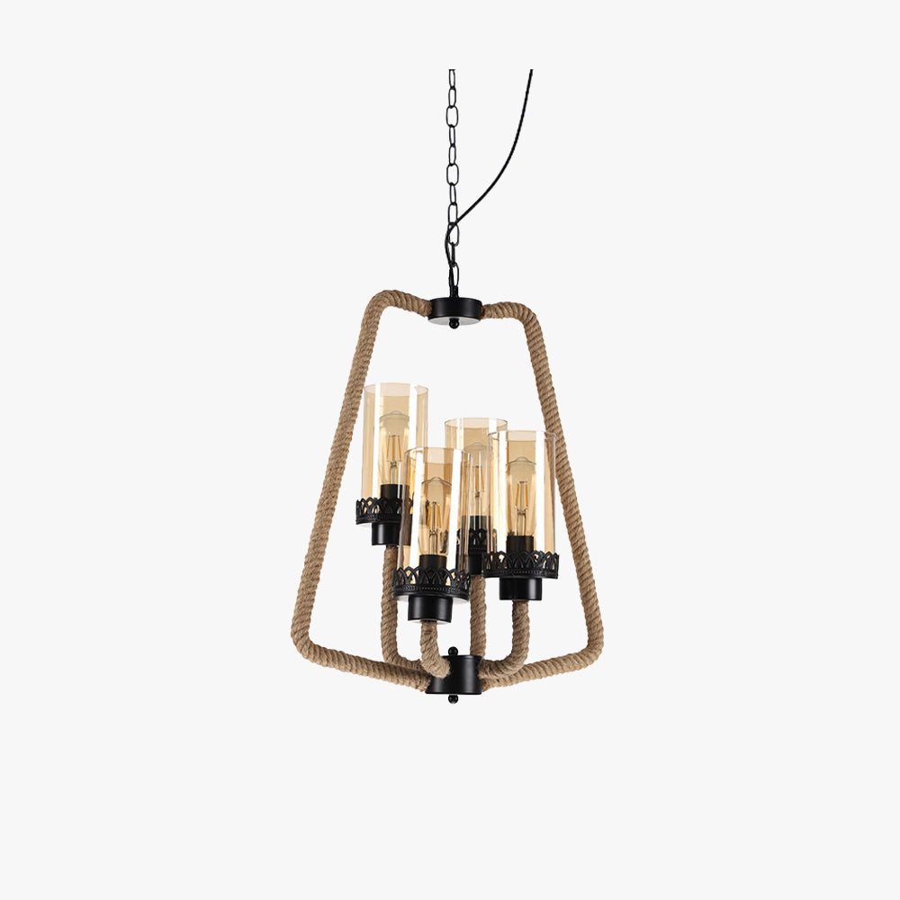 Epoch retro LED-pendellampa i svart metall för matsal/sovrum