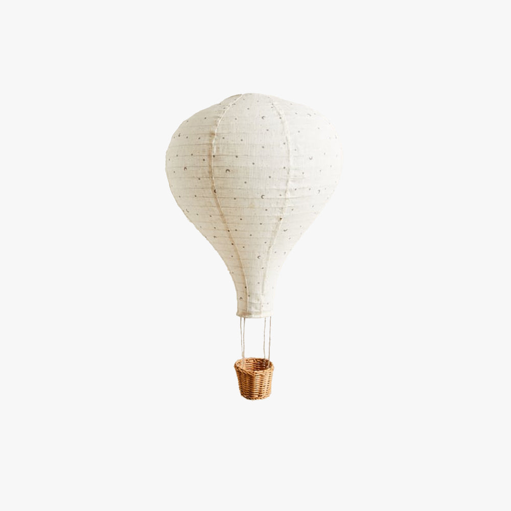 Valentina modern LED-taklampa för utanpåliggande montering, vit tygskärm, sovrum/kök