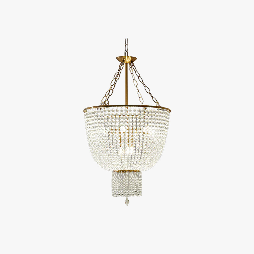 Silva moderni LED-kattokruunu, kultainen kristalli, olohuone/makuuhuone