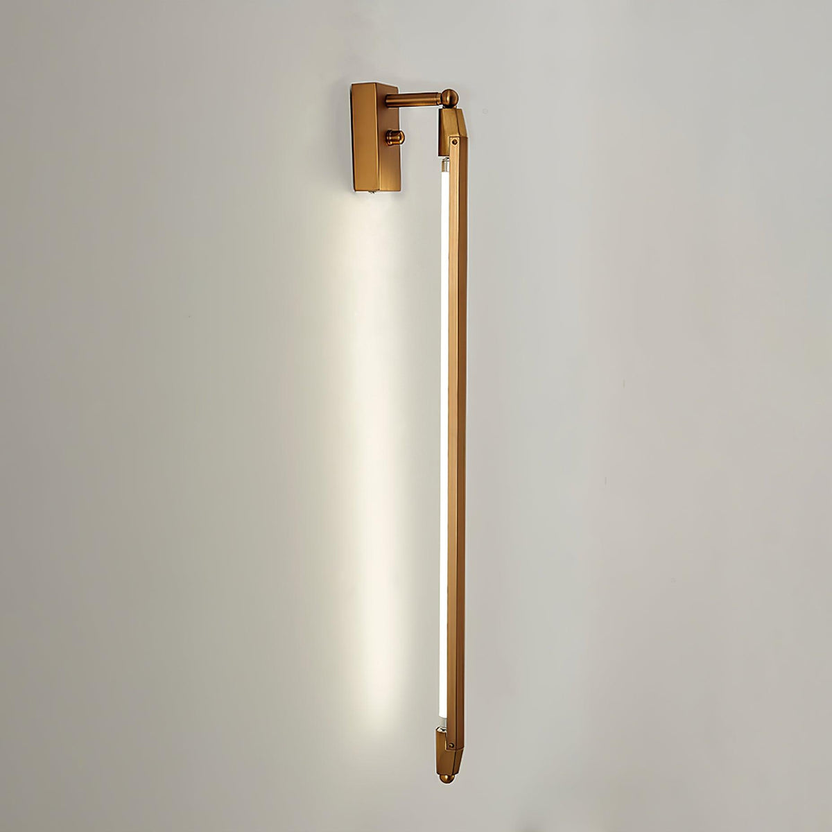 Maria modern minimalistisk rörformad vägglampa