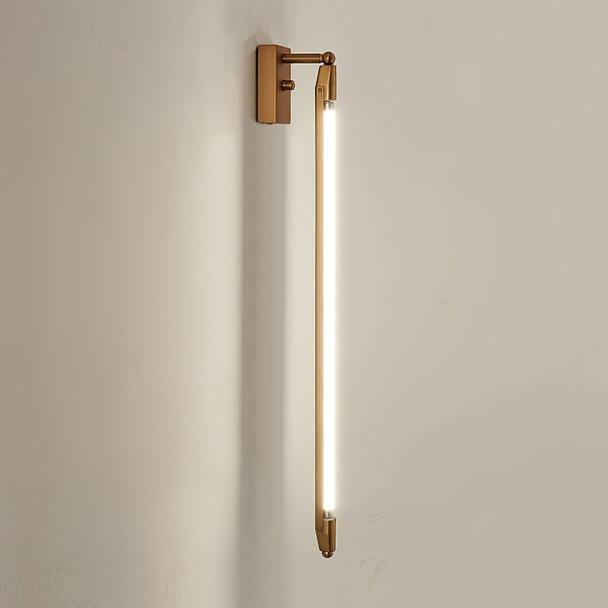 Maria modern minimalistisk rörformad vägglampa