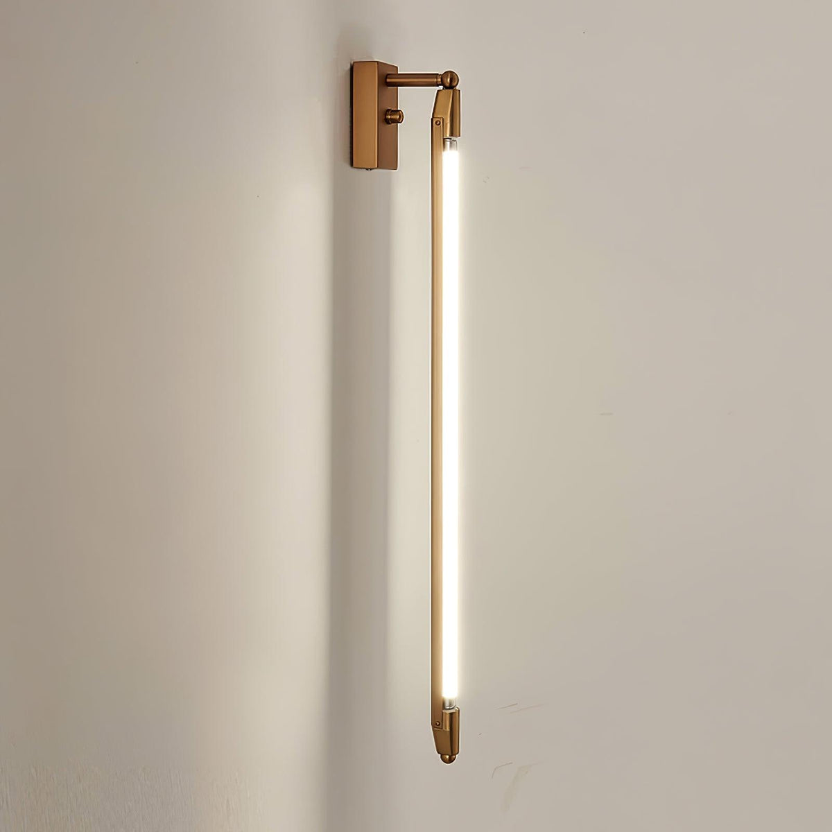 Maria modern minimalistisk rörformad vägglampa