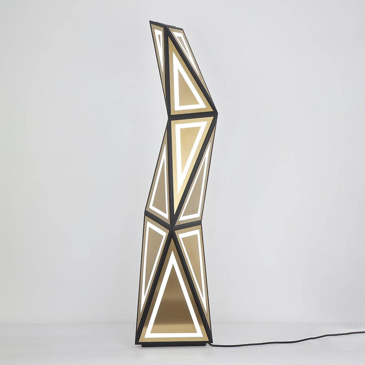 Evvelora geometrisk LED-golvlampa