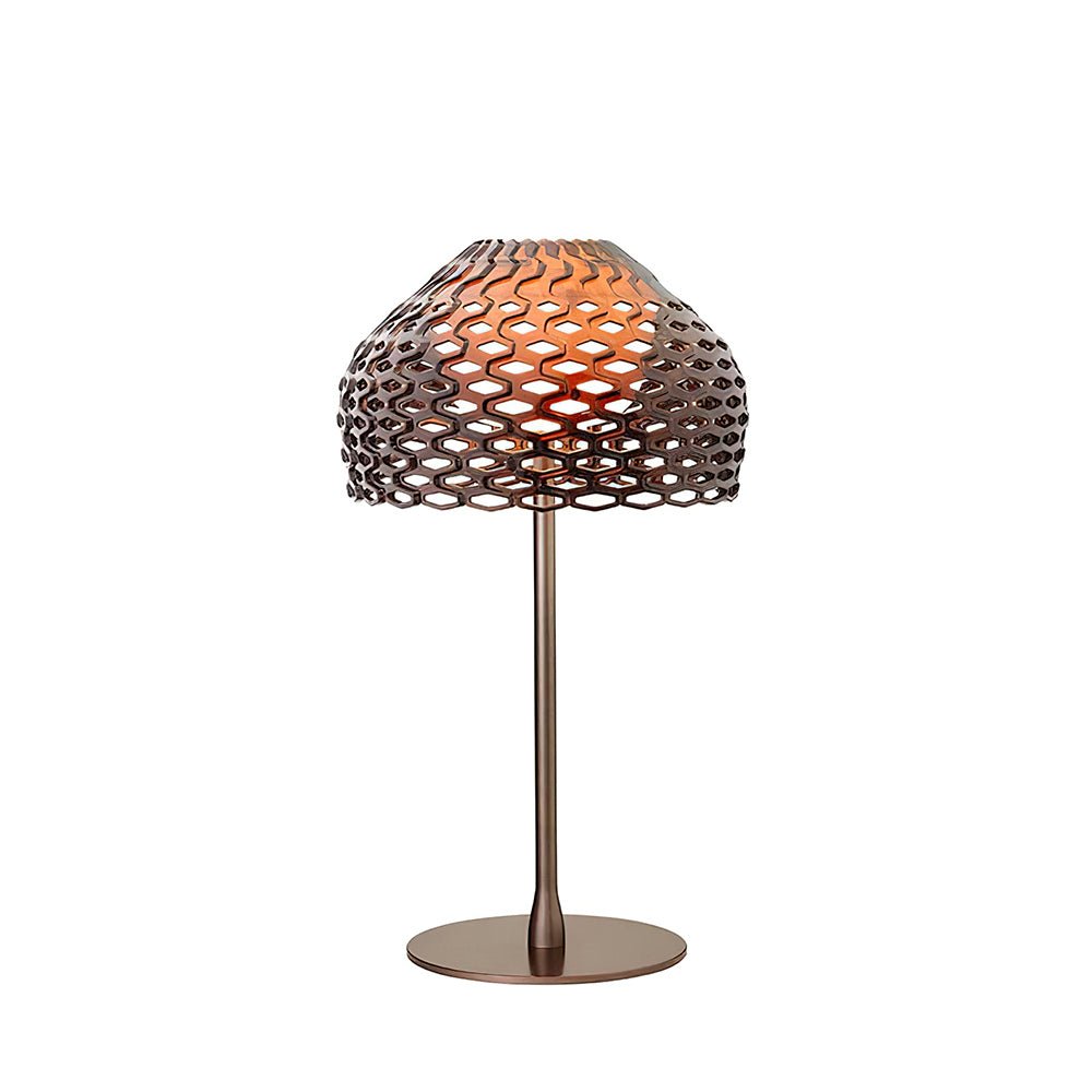 Vintace industriell bordslampa i plast