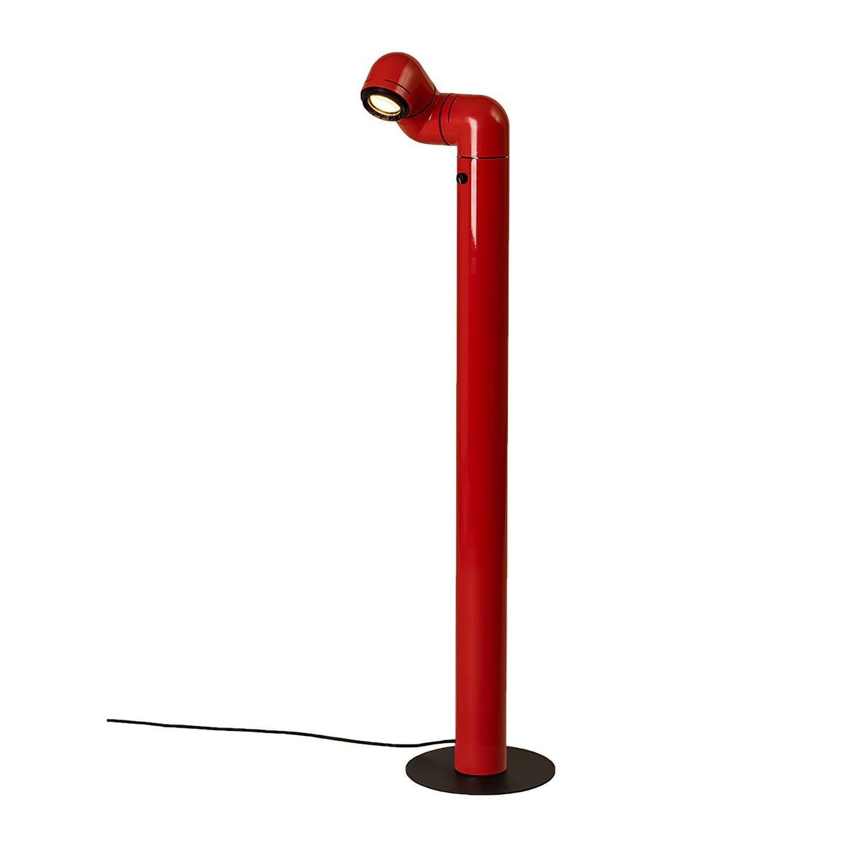 Nyor-gulvlampe i aluminium