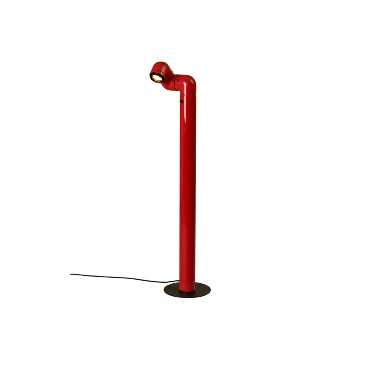 Nyor-gulvlampe i aluminium