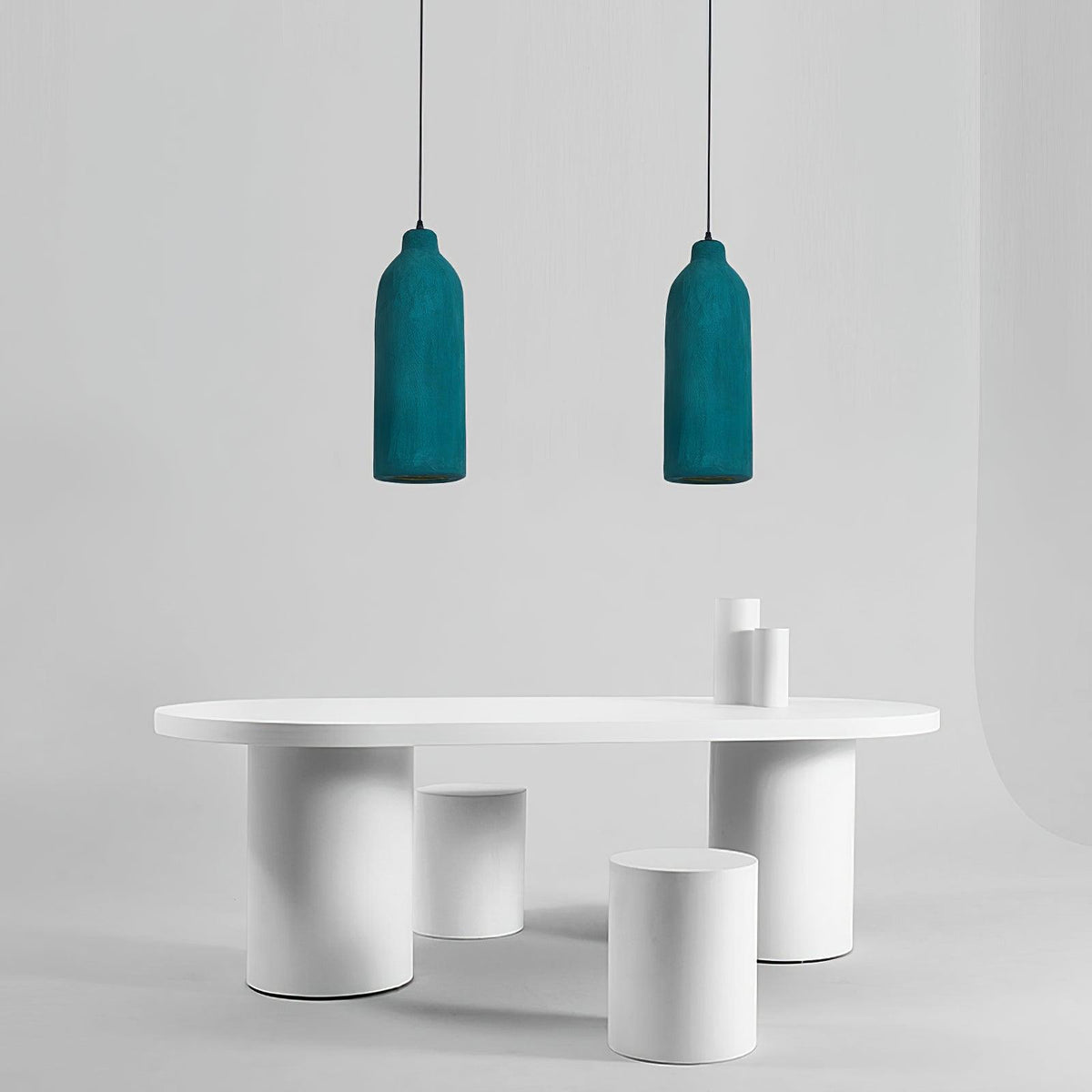 Ulvynia minimalistisk pendellampe i resin