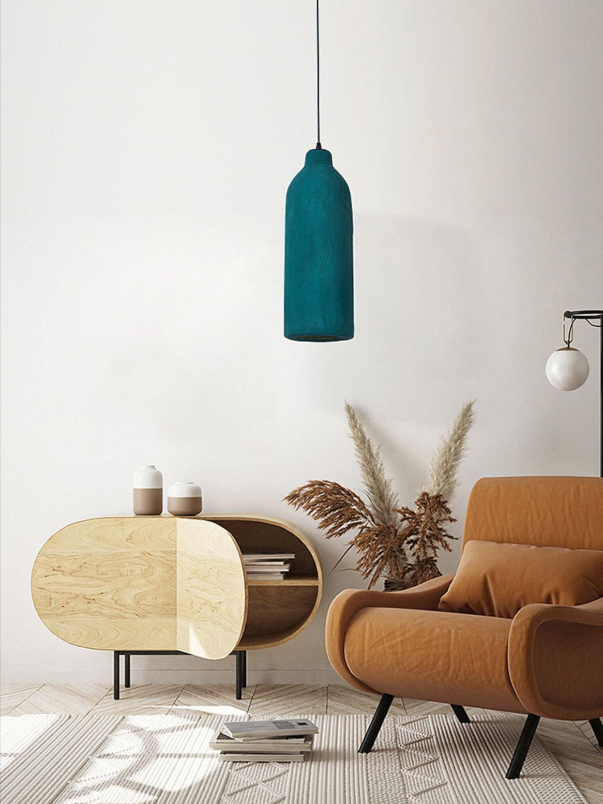 Ulvynia minimalistisk pendellampe i resin