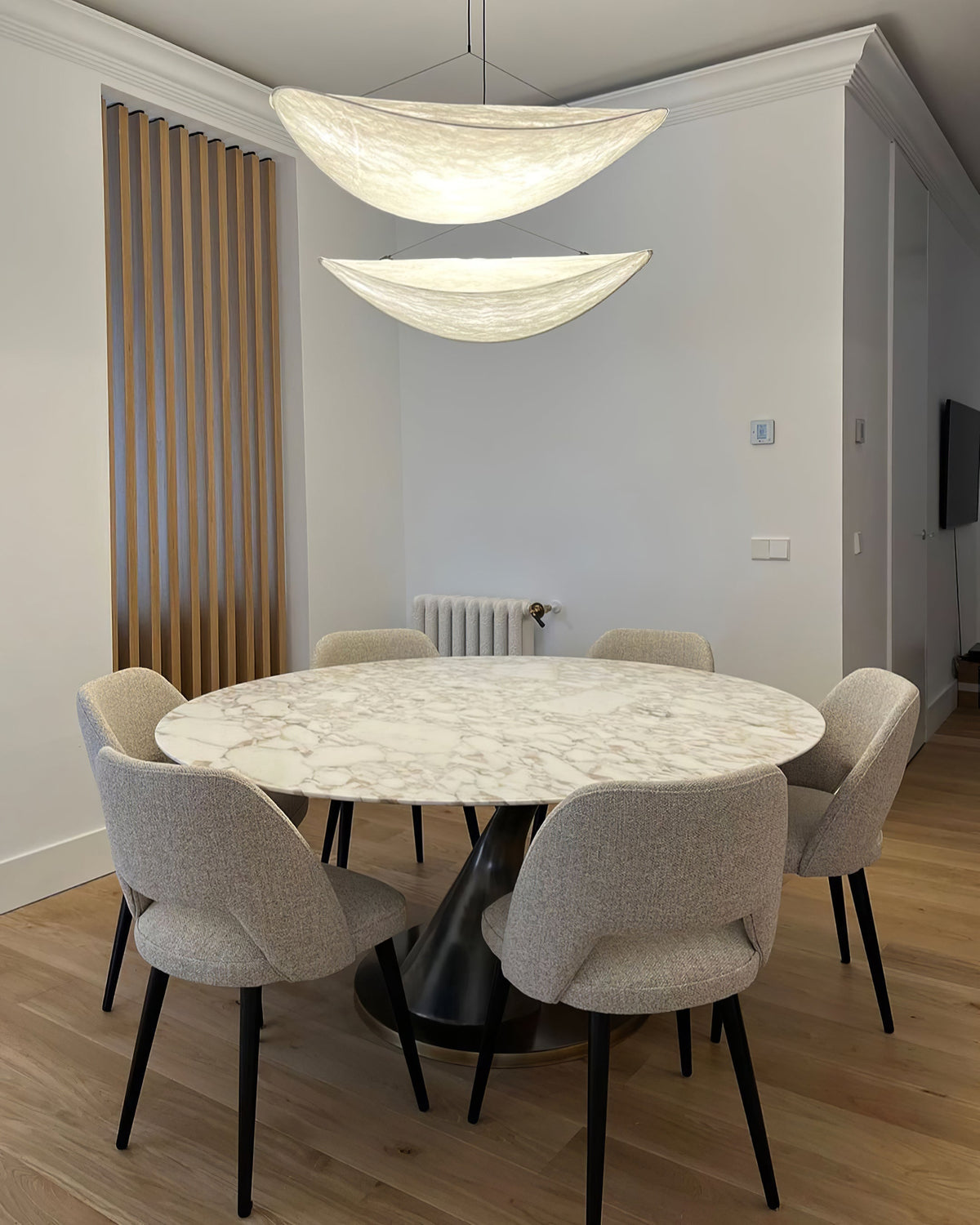 Twist-pendel Moderne swag-lampe