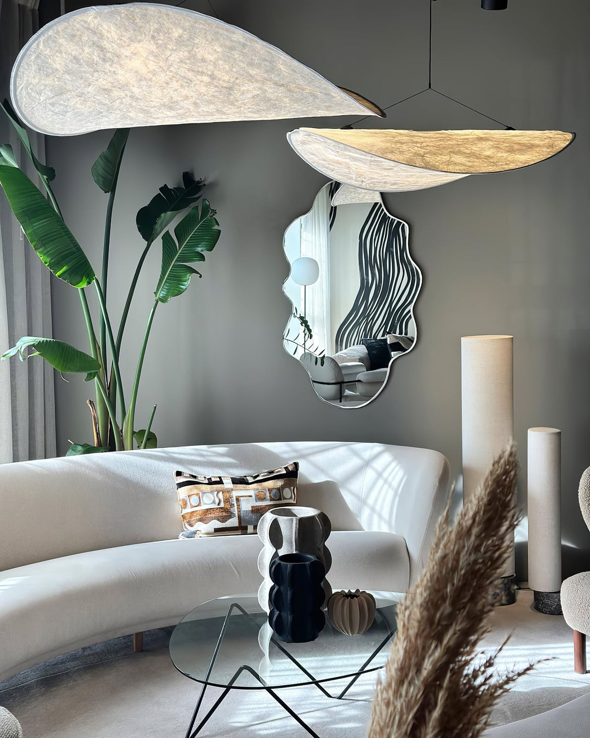 Twist-pendel Moderne swag-lampe
