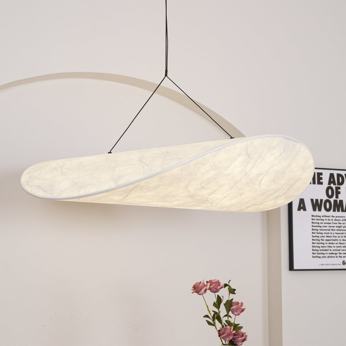 Twist-pendel Moderne swag-lampe