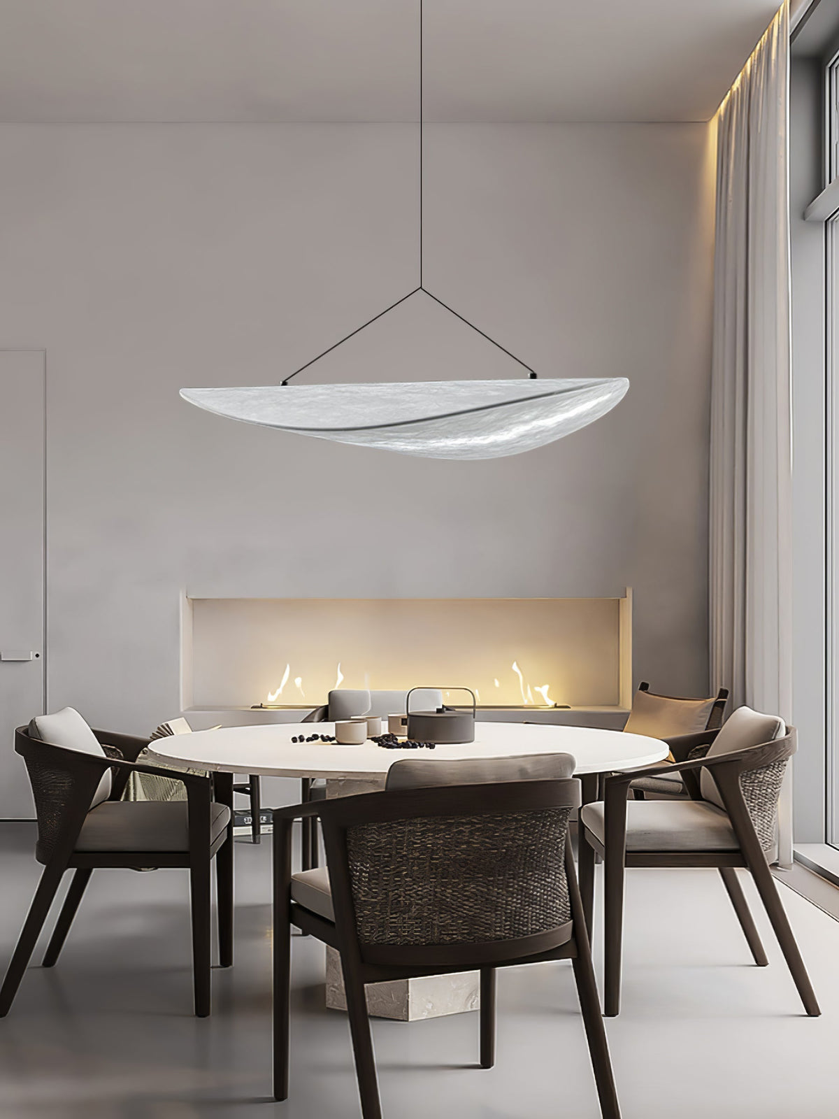 Twist-pendel Moderne swag-lampe