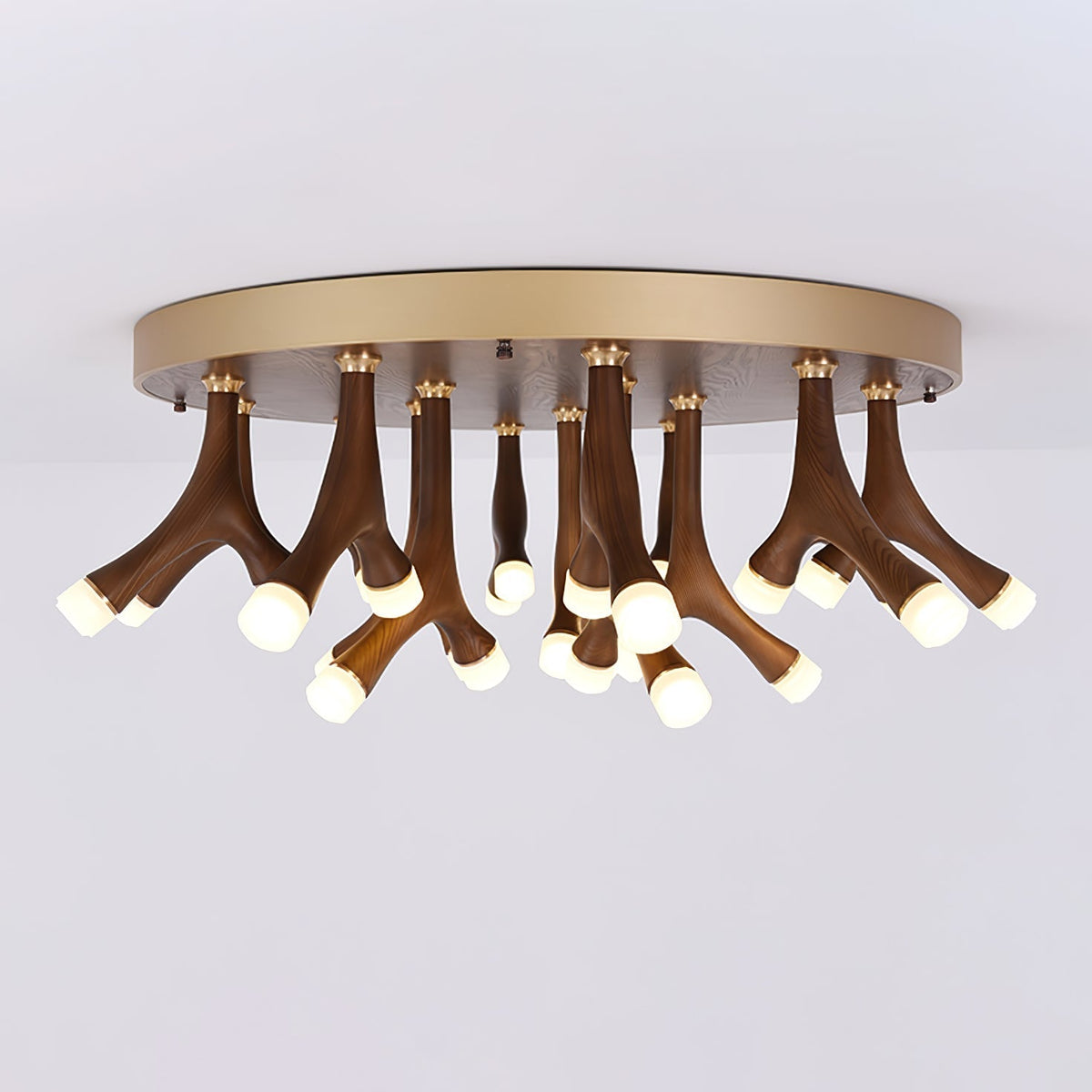 Vilorion naturinspireret loftslampe i træ