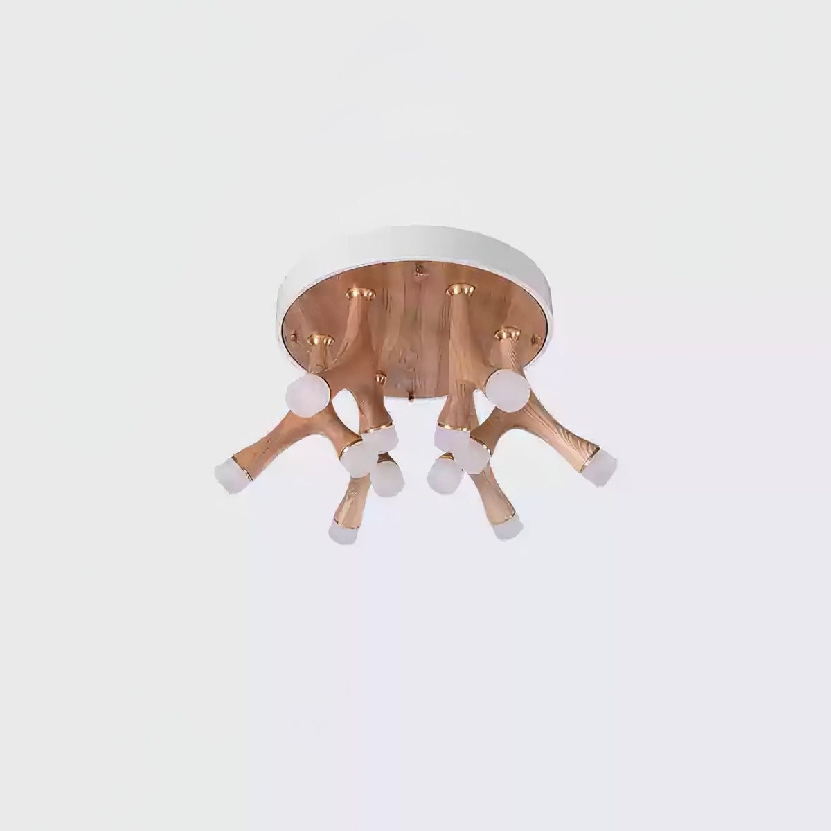 Vilorion naturinspireret loftslampe i træ
