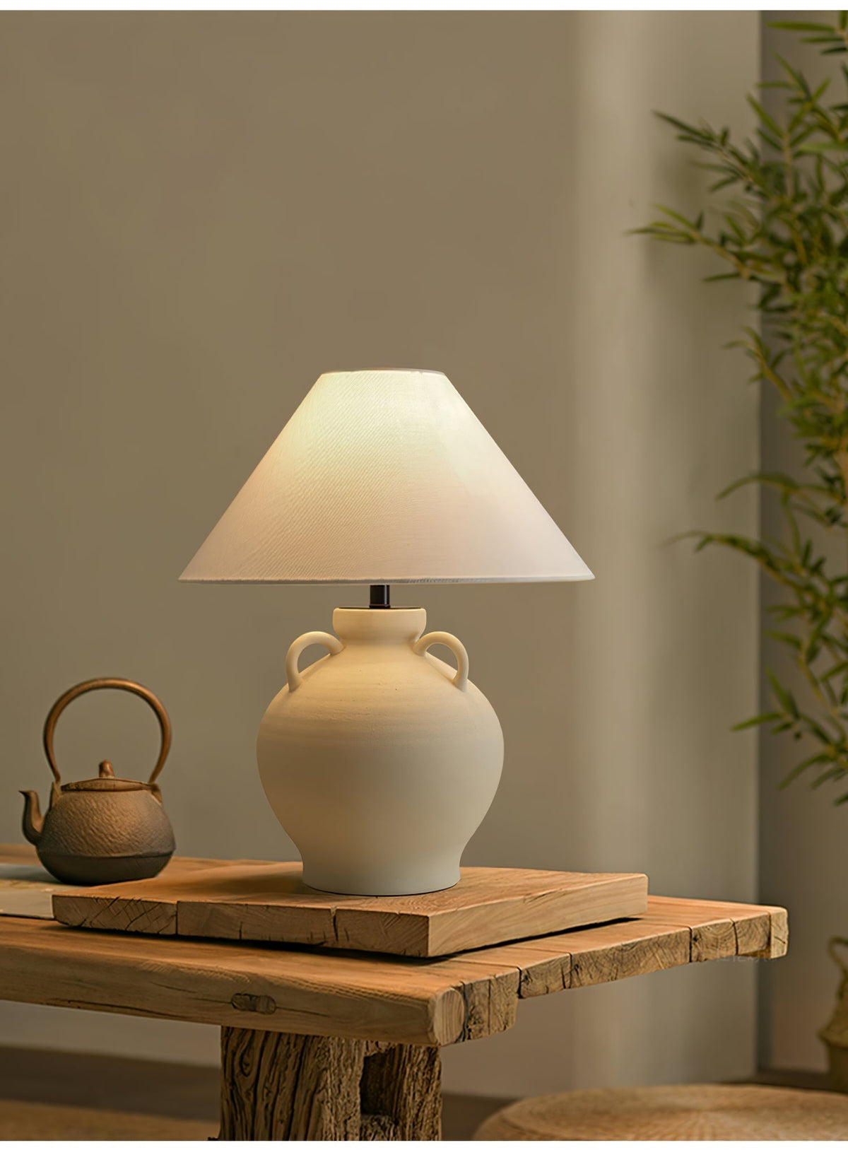 Joyce modern bordslampa i keramik