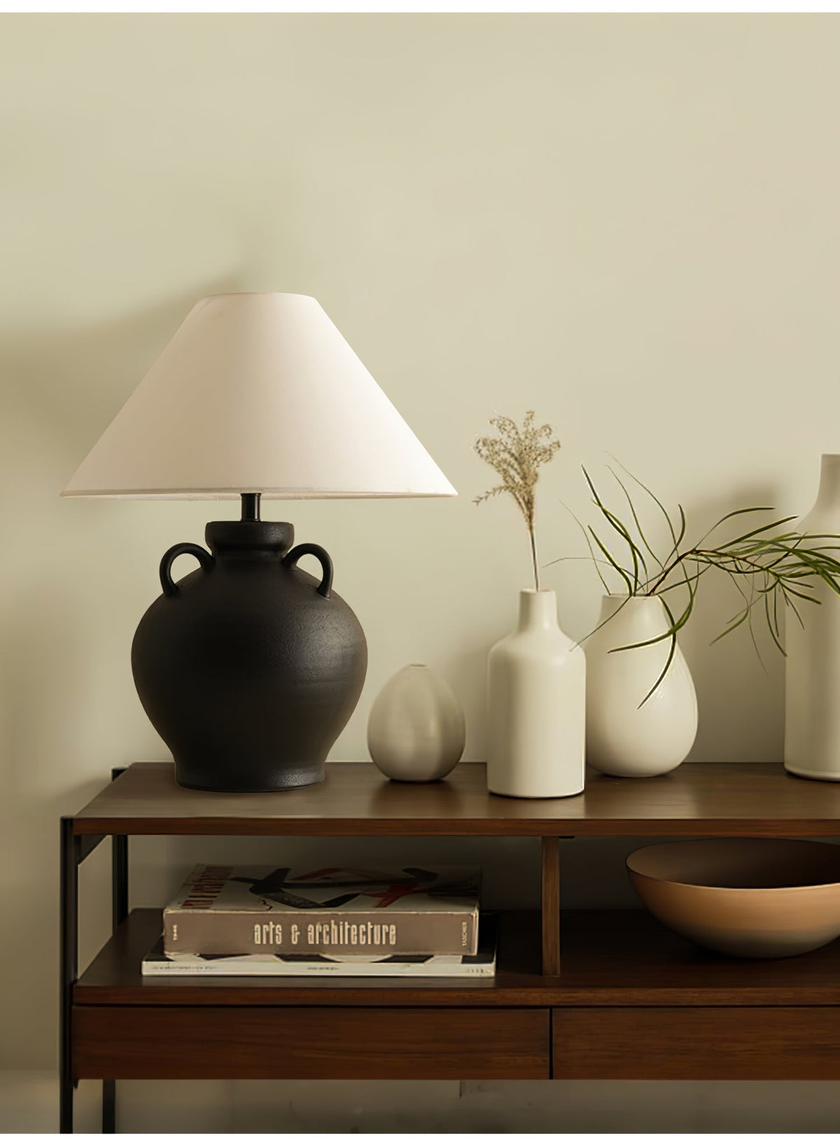 Joyce modern bordslampa i keramik
