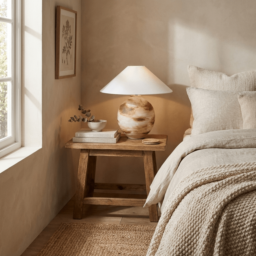 Sorellan keramisk bordlampe