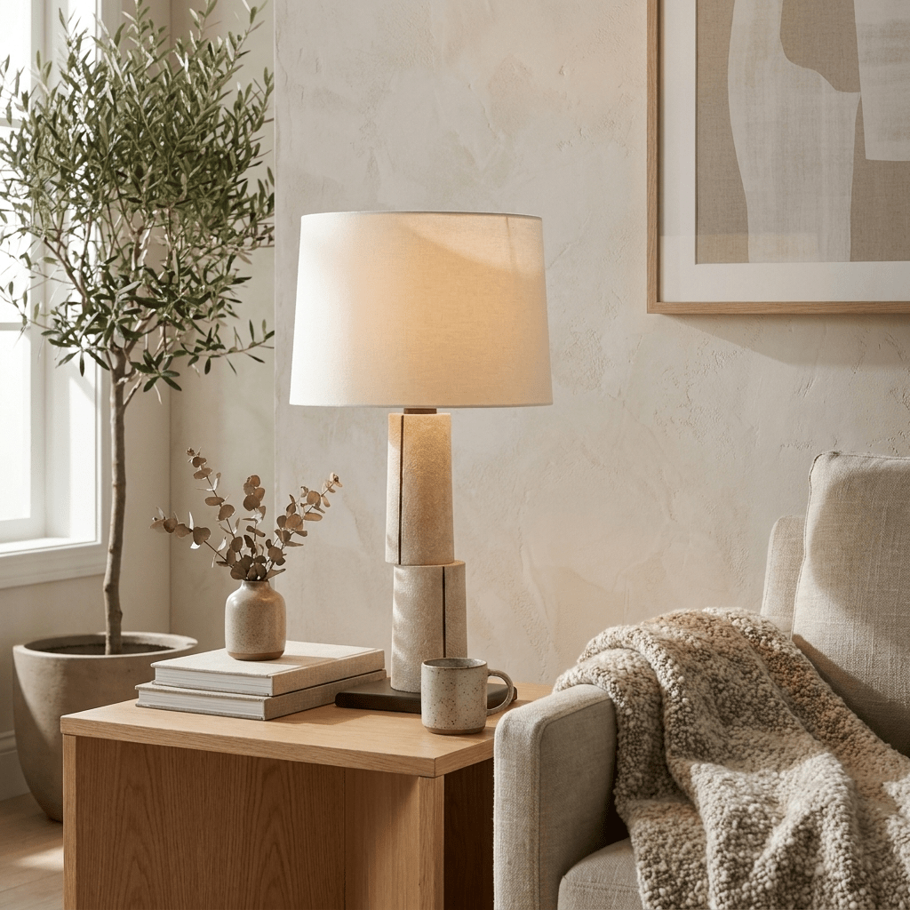 Noreraya stablet bordlampe