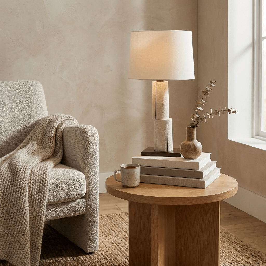 Noreraya stablet bordlampe