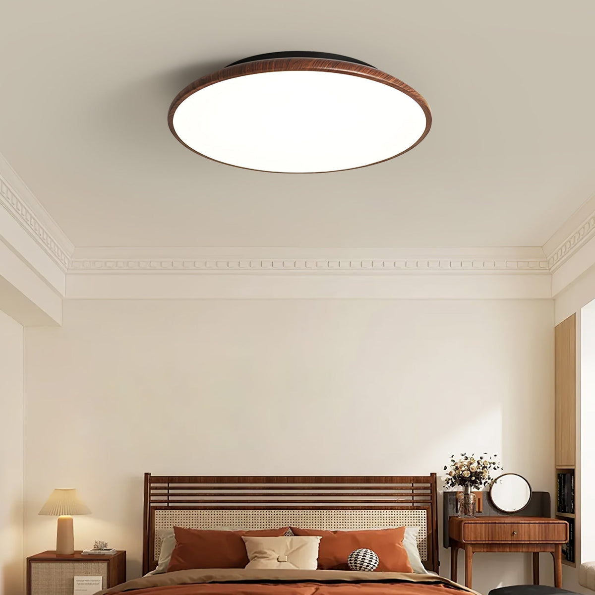 Bluxen tynd loftlampe med geometrisk form