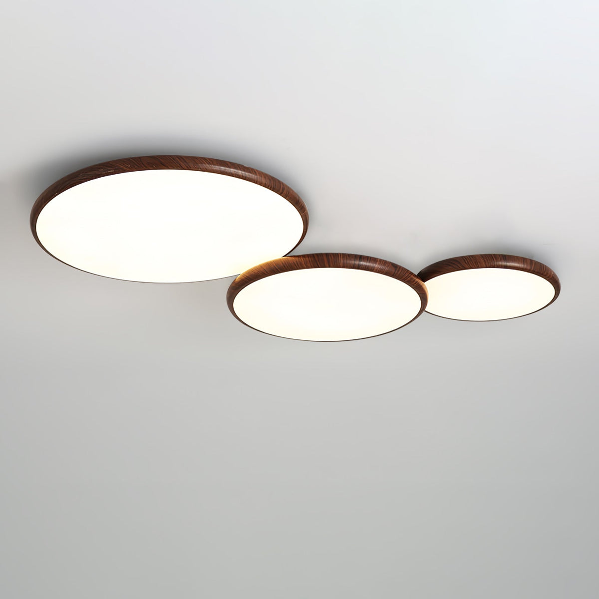 Bluxen tynd loftlampe med geometrisk form