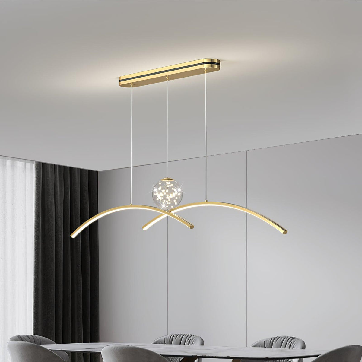 Lumosin minimalistisk pendellampe i akryl