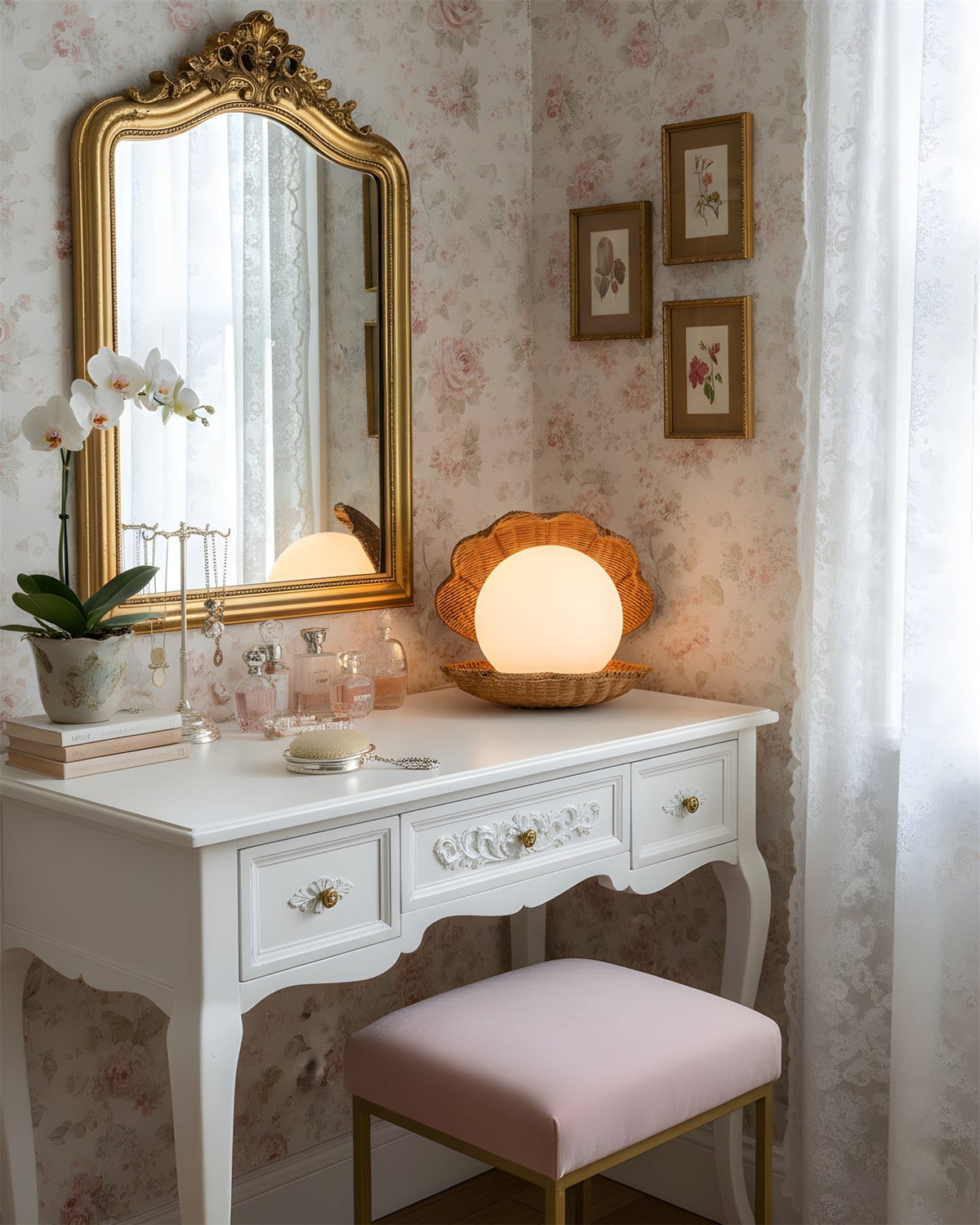 Rivuella Seashell Table Lamp