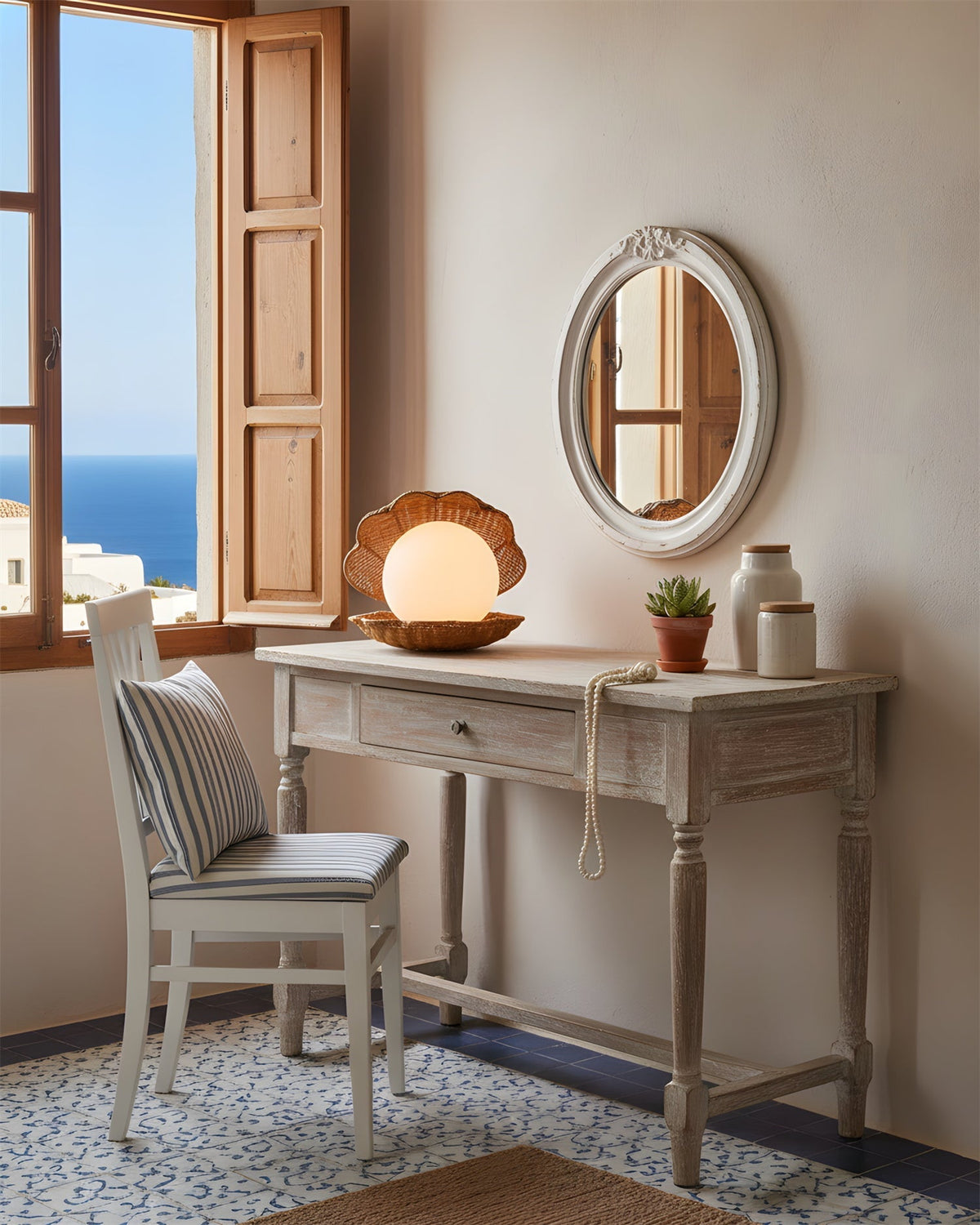 Rivuella Seashell Table Lamp