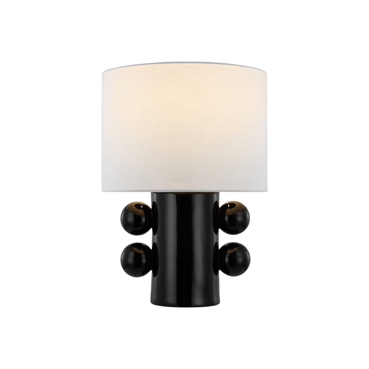 Nixu lekfull bordslampa i tyg