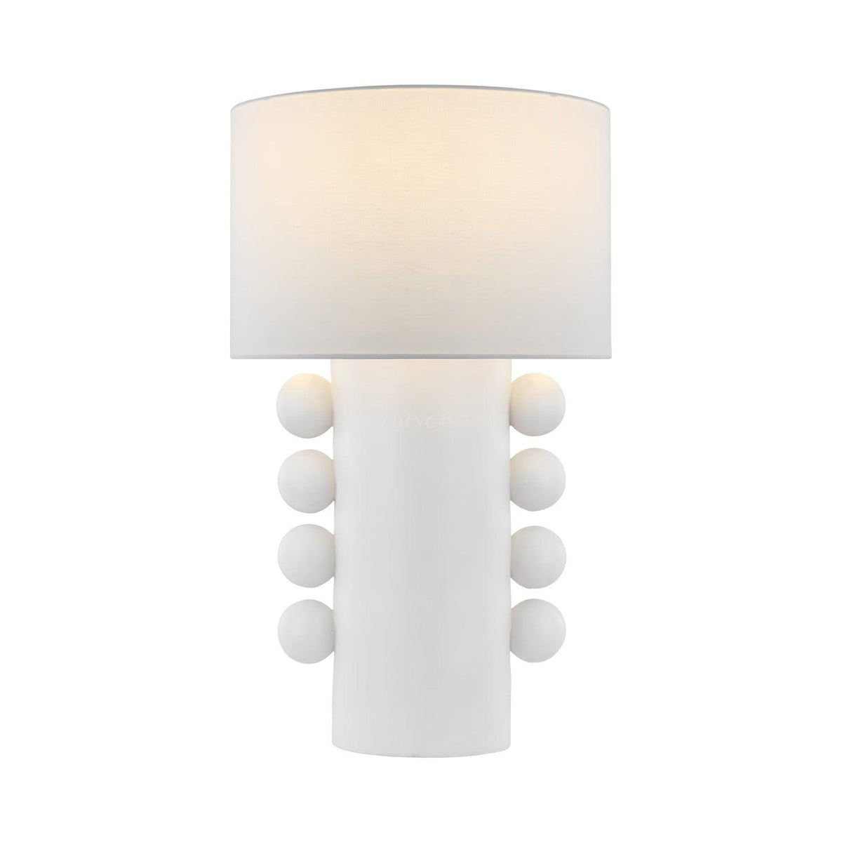 Nixu lekfull bordslampa i tyg
