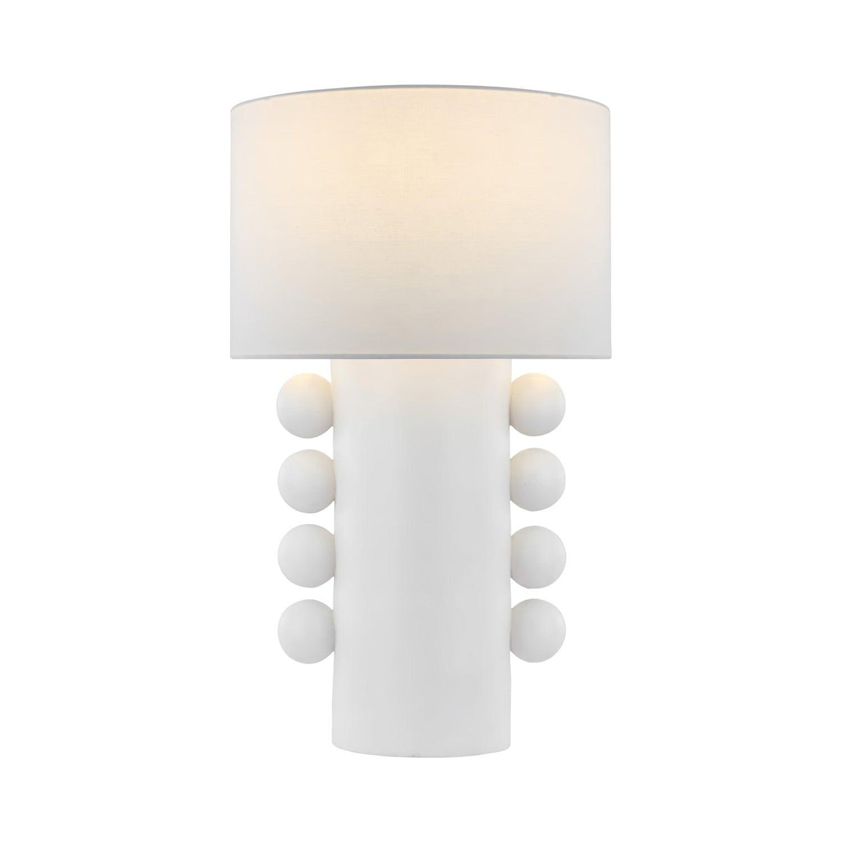 Nixu lekfull bordslampa i tyg