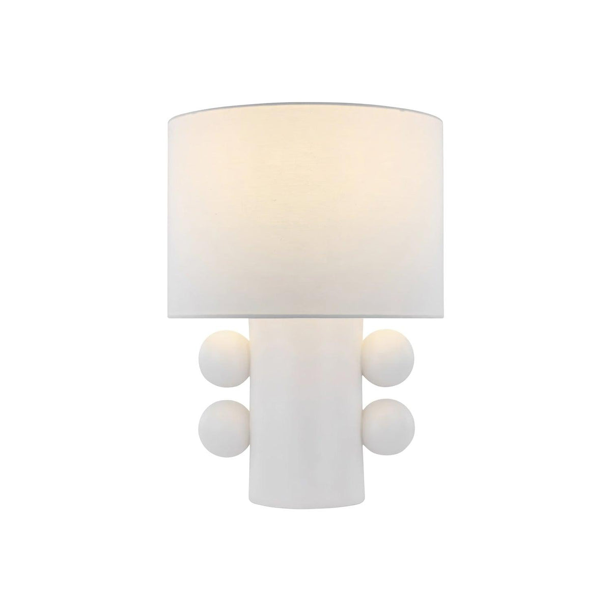 Nixu lekfull bordslampa i tyg