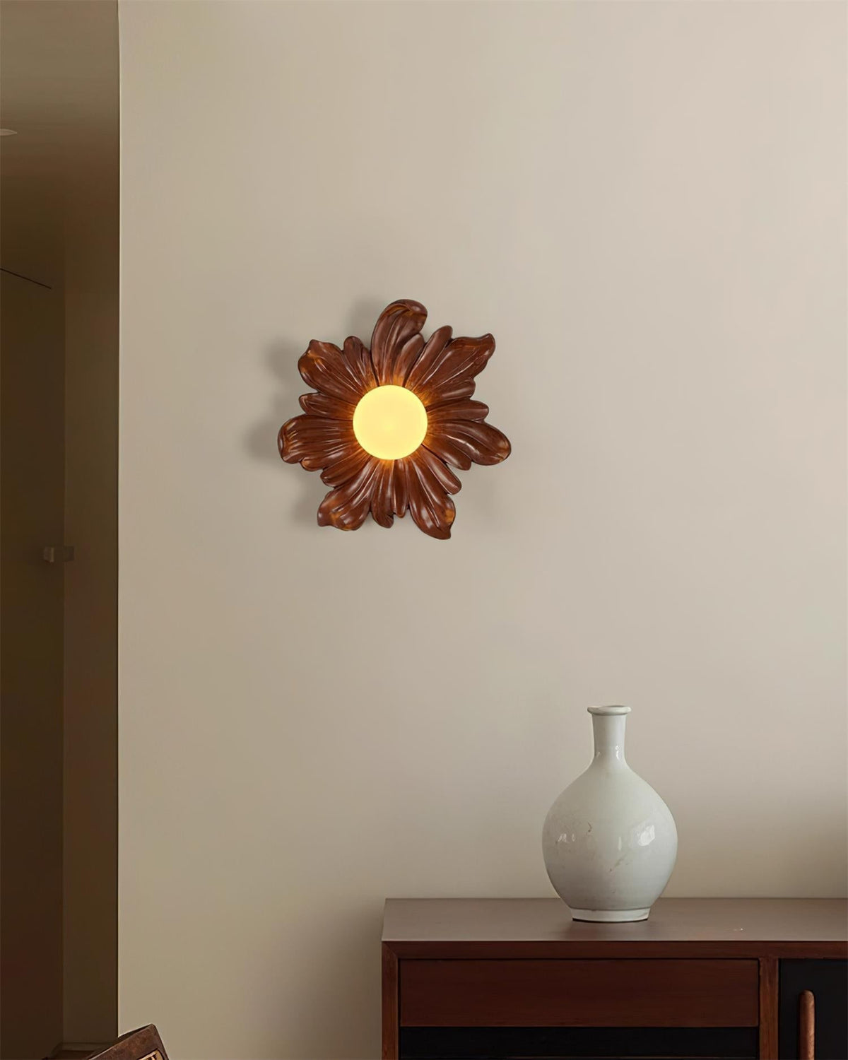 Candeeiro de parede Tina Flower