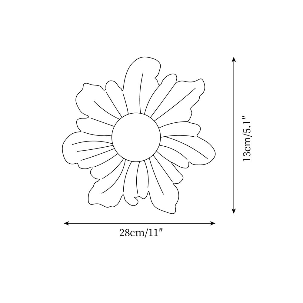 Candeeiro de parede Tina Flower