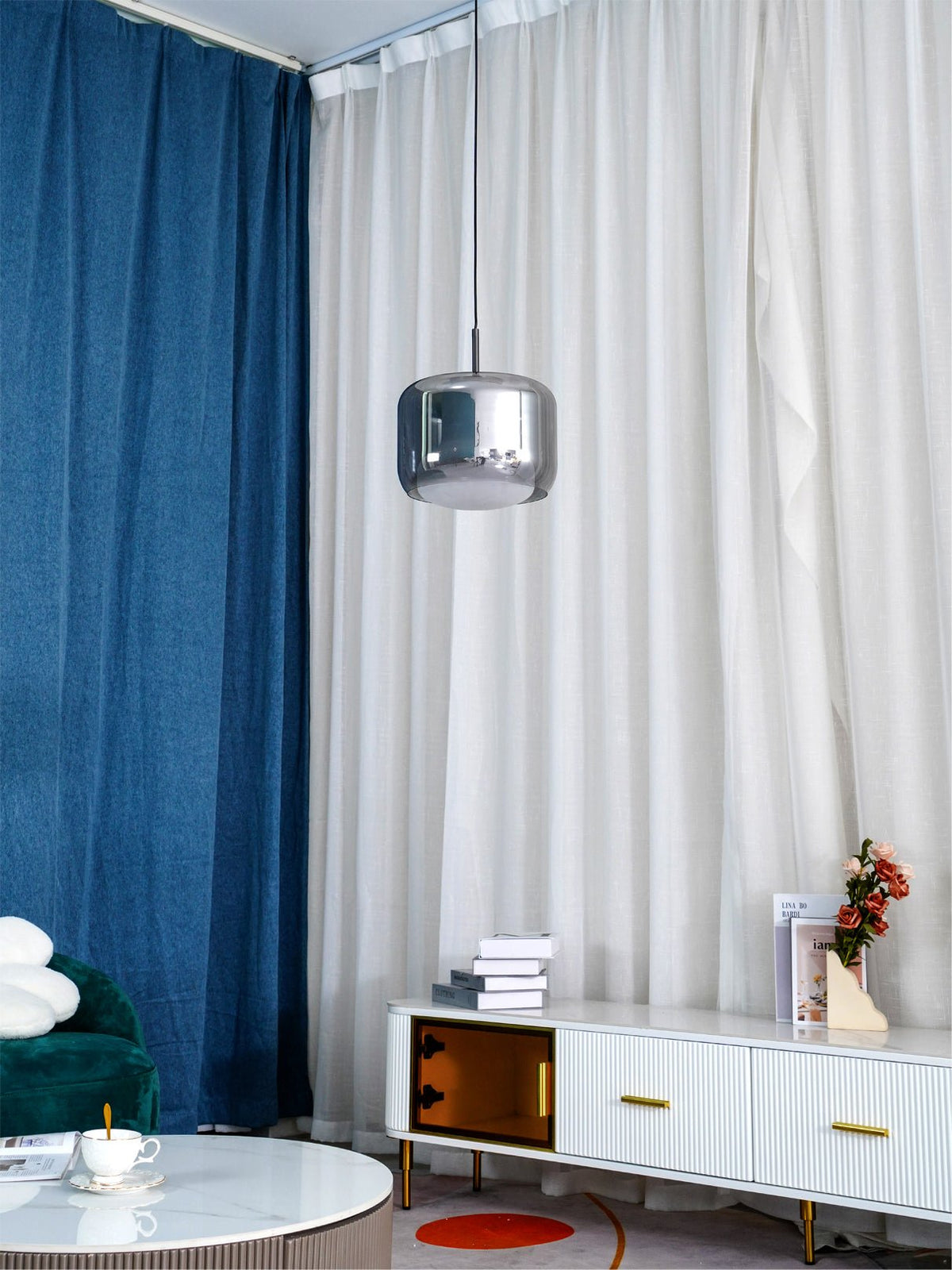 Absolud pendellampa i glas