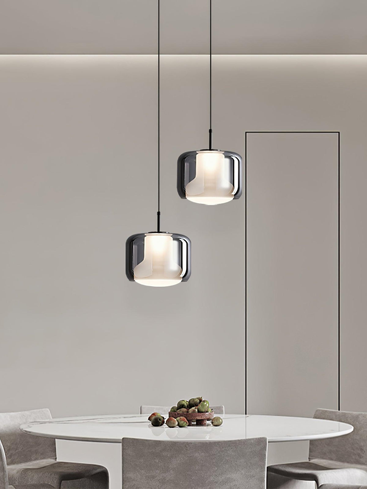 Absolud pendellampa i glas