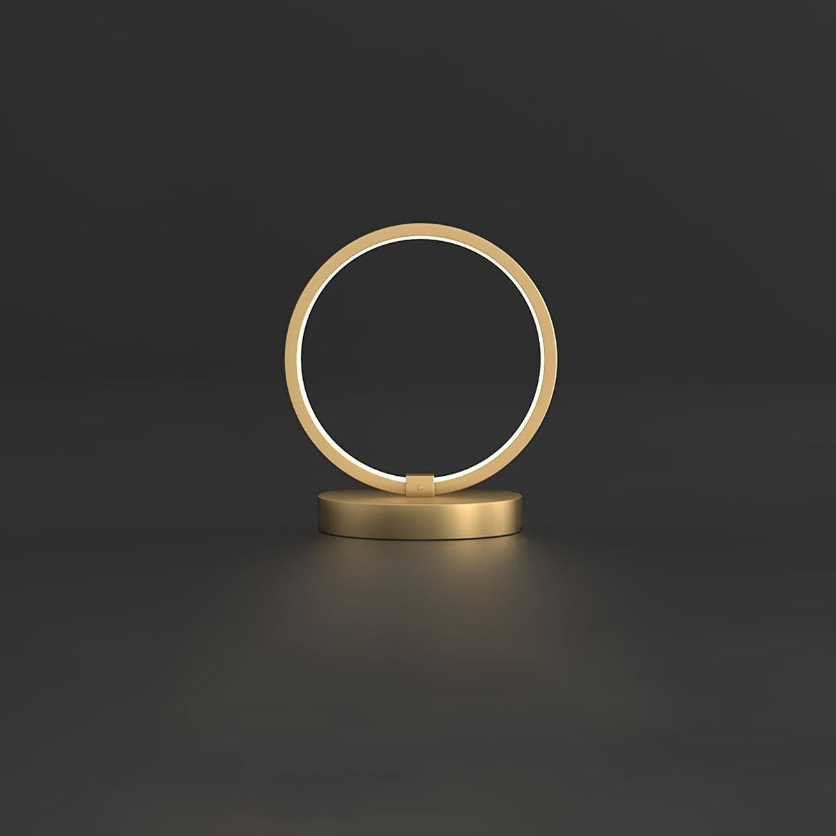 Candeeiro de mesa elegante de latão Cirra