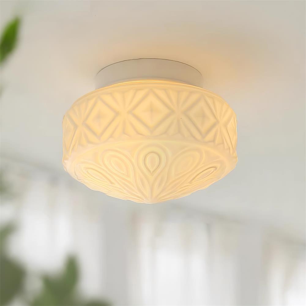 Evale loftslampe